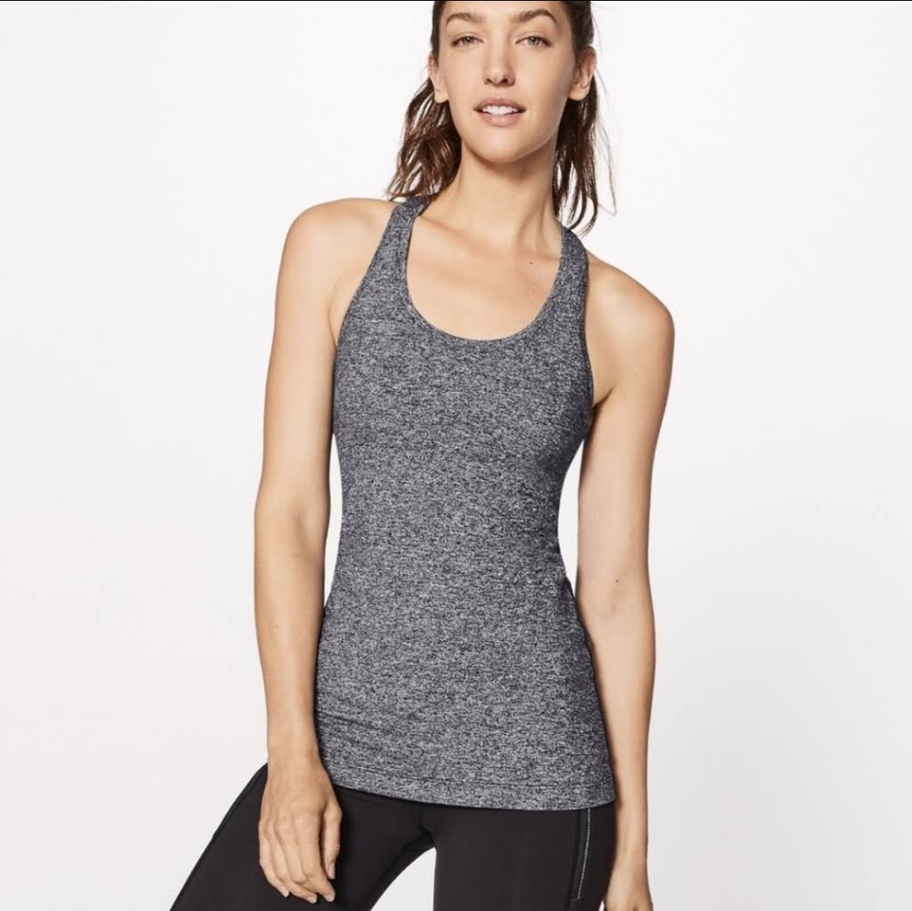 Lululemon | Cool Racerback Heathered Gray